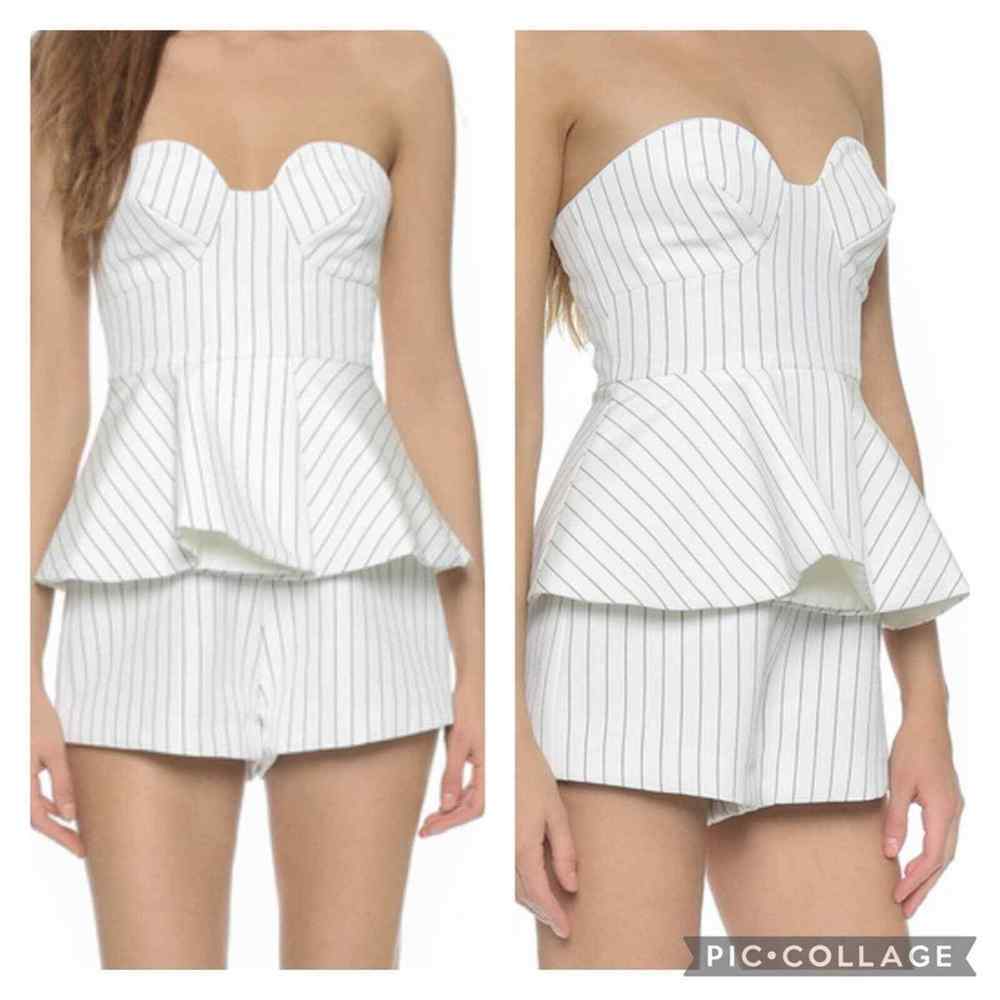 Revolve Finders Keepers Revelation White Romper Womens XS